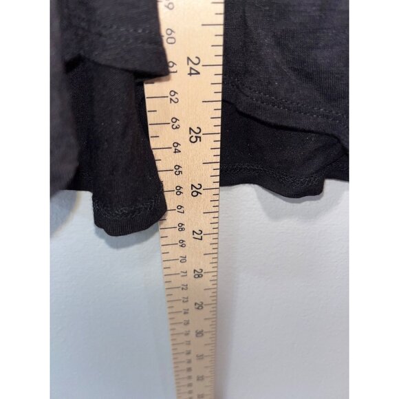 Candies‎ Womens Black Tank Top Rayon/Spandex V-Neck Strappy Large - Picture 3 of 7